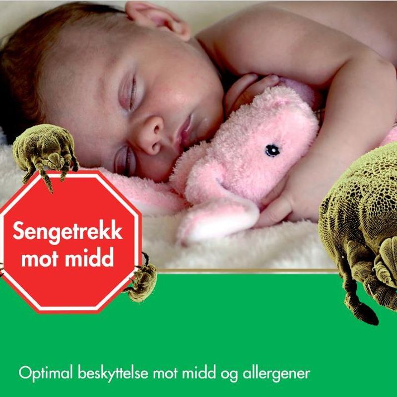 MiteBlock Allergi Madrasstrekk 90x200