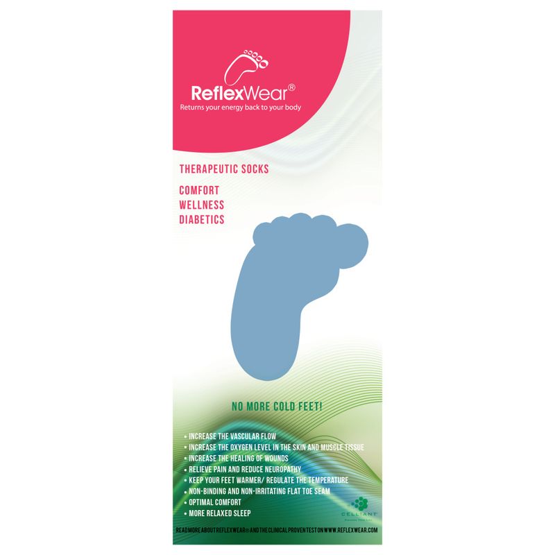 ReflexWear diabetes-sokker tynne